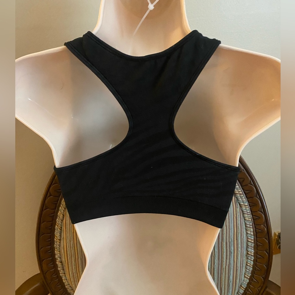 C9 by Champion Black Racerback Seamless Sports Bra - Picture 2 of 3
